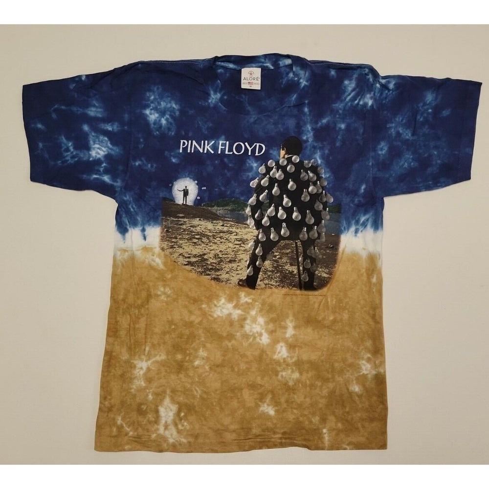 Vintage Pink Floyd Tie Dye Delicate Sound of Thunder Alore‎ T Shirt 2003 Medium